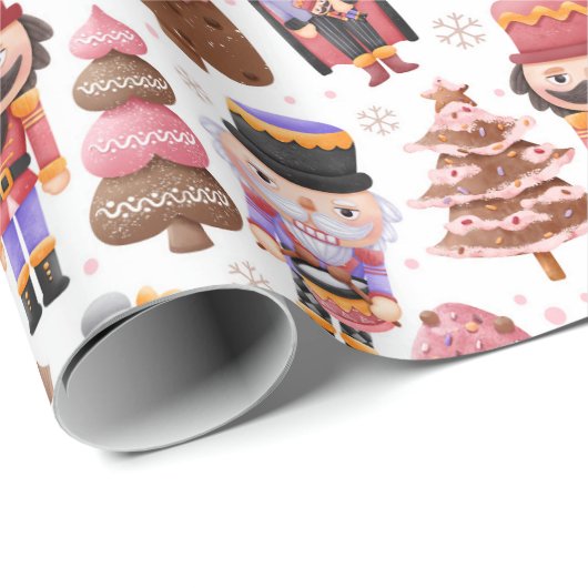 Weihnachtsnährkracker Geschenkpapier (Rolleneckpunkt)