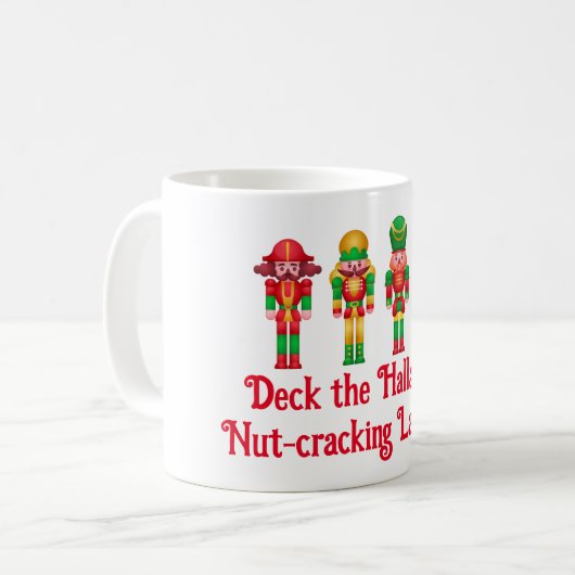 Weihnachtsnährkracker Kaffeetasse (Vorderseite Links)