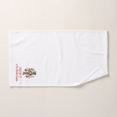 Weihnachtsnährungsmittel Badhandtuch Set (Handtuch)