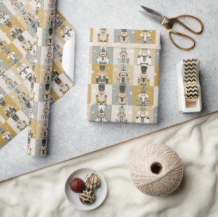 Weihnachtsnährungsmittel Geschenkpapier