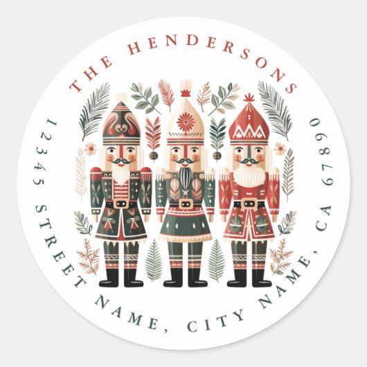 Weihnachtsnährungsmittel-Rundkleber Runder Aufkleber (Vorderseite)