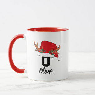 Weihnachtsname Personalisiert Tasse