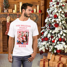 Weihnachtsname und Foto Vater Weiß