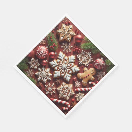 Weihnachtsnapkins! Serviette (Ecke)