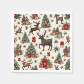 Weihnachtsnepkin Serviette (Vorderseite)
