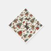 Weihnachtsnepkin Serviette (Ecke)