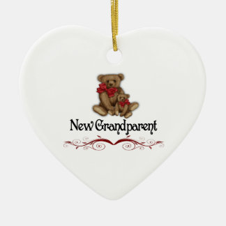Weihnachtsneuer Großvater Keramikornament