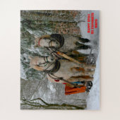 Weihnachtsnichte Puzzle (Vertikal)