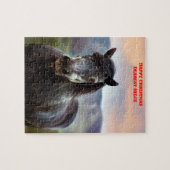 Weihnachtsnichte. Puzzle (Horizontal)