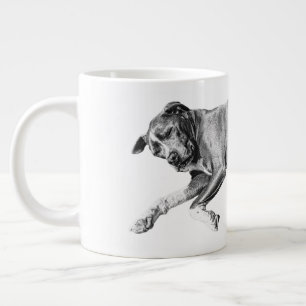 Weihnachtsnickerchen, Pit-Mix-Friede Jumbo-Tasse
