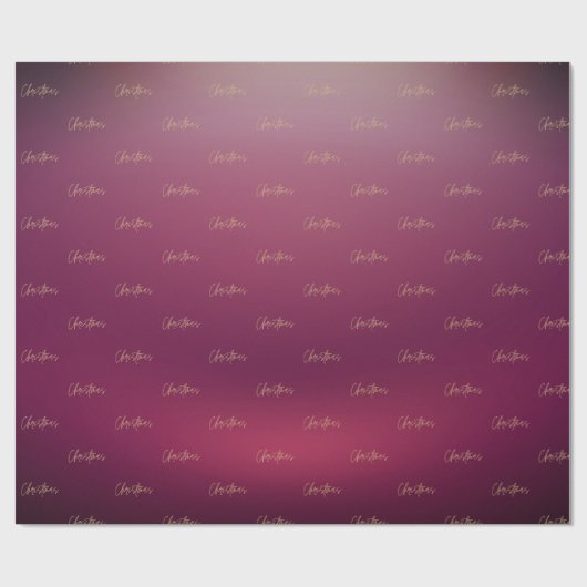 WeihnachtsNiedlich Geschenkpapier (Flach)