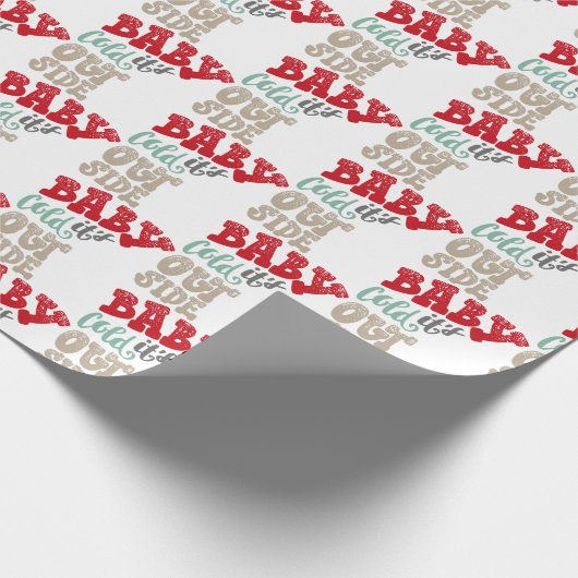 WeihnachtsNiedlich Geschenkpapier (Ecke)