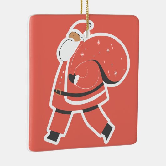 WeihnachtsNiedlich Keramikornament (Rechts)