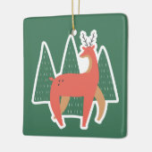 WeihnachtsNiedlich Keramikornament (Links)