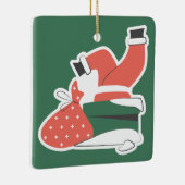 WeihnachtsNiedlich Keramikornament (Rechts)