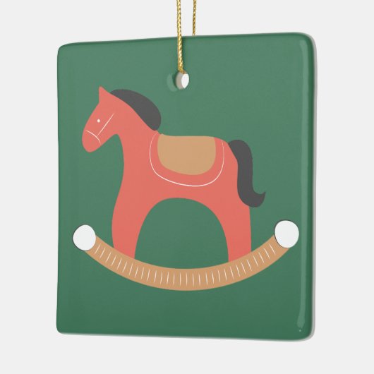 WeihnachtsNiedlich Keramikornament (Links)