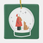 WeihnachtsNiedlich Keramikornament (Vorderseite)