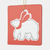WeihnachtsNiedlich Keramikornament (Links)