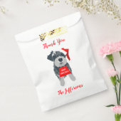 WeihnachtsNiedlich Miniatur Schnauzer Dog Weihnach Geschenktütchen (Versiegelt)