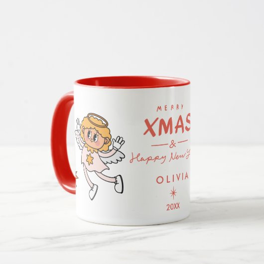 WeihnachtsNiedlich Tasse (Vorderseite Links)