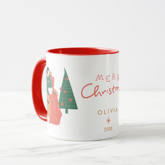 WeihnachtsNiedlich Tasse (Vorderseite Links)