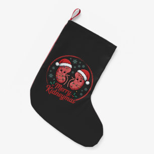 Weihnachtsniere Funny Kidney Urlaub für Nephr Kleiner Weihnachtsstrumpf