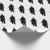 Weihnachtsnosferatu Geschenkpapier (Ecke)