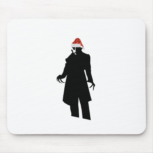 Weihnachtsnosferatu Mousepad (Vorne)