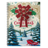 WeihnachtsNotebook Notizblock (Vorderseite)
