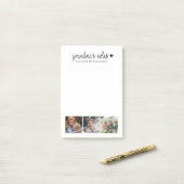 Weihnachtsnotenreihe Post-it Klebezettel (Auf Schreibtisch)