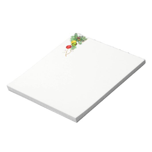 Weihnachtsnotizblock Notizblock (Rotiert)