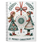 Weihnachtsnotizbuch Notizblock (Vorderseite)