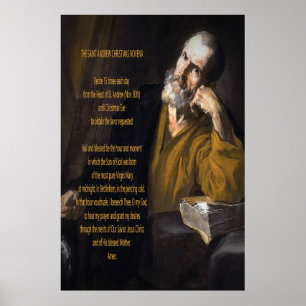 Weihnachtsnovene des heiligen Andreas Poster