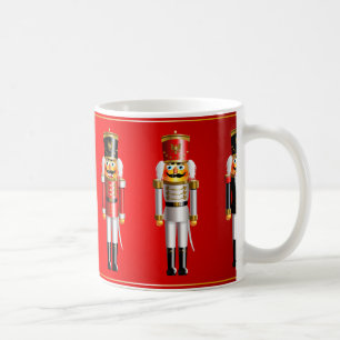 Weihnachtsnussknacker-Armee-Cartoon Kaffeetasse