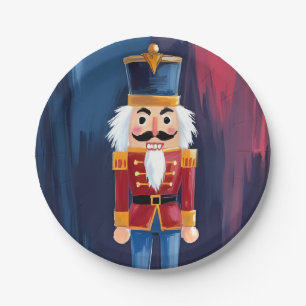 Weihnachtsnussknacker   Frohe Weihnachten Wasserfa Pappteller