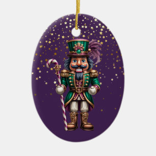 Weihnachtsnussknacker Keramik Ornament