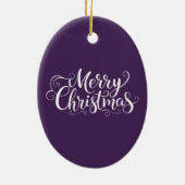 Weihnachtsnussknacker Keramik Ornament (Hinten)