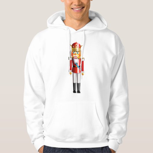 Weihnachtsnussknacker-König Cartoon Hoodie (Vorderseite)