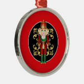 Weihnachtsnussknacker Ornament Aus Metall (Rechts)