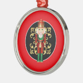 Weihnachtsnussknacker Ornament Aus Metall (Links)