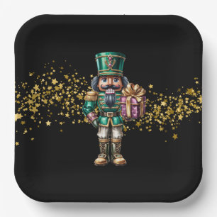 Weihnachtsnussknacker pappteller