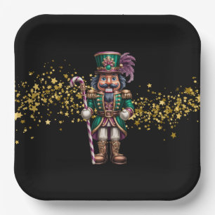 Weihnachtsnussknacker pappteller