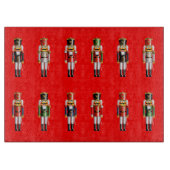 Weihnachtsnussknacker Schneidebrett (Vorderseite)