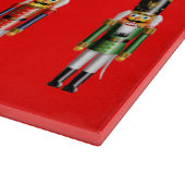 Weihnachtsnussknacker Schneidebrett (Ecke)