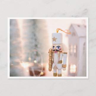 WeihnachtsNutcracker im Winter Postkarte