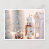 WeihnachtsNutcracker im Winter Postkarte (Vorderseite)