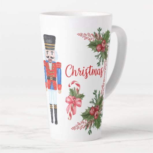 WeihnachtsNutcracker Latte Tasse (Rechte Ecke)