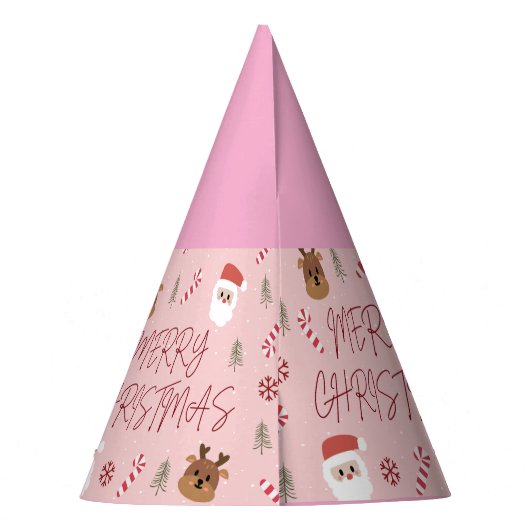 Weihnachtsohle Partyhütchen (Rückseite)