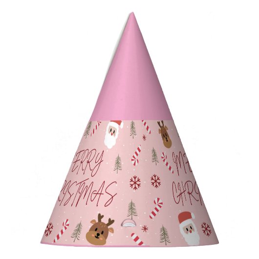Weihnachtsohle Partyhütchen (Links)