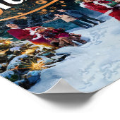 Weihnachtsölmalerei für Plakate & Prints #1 (Ecke)